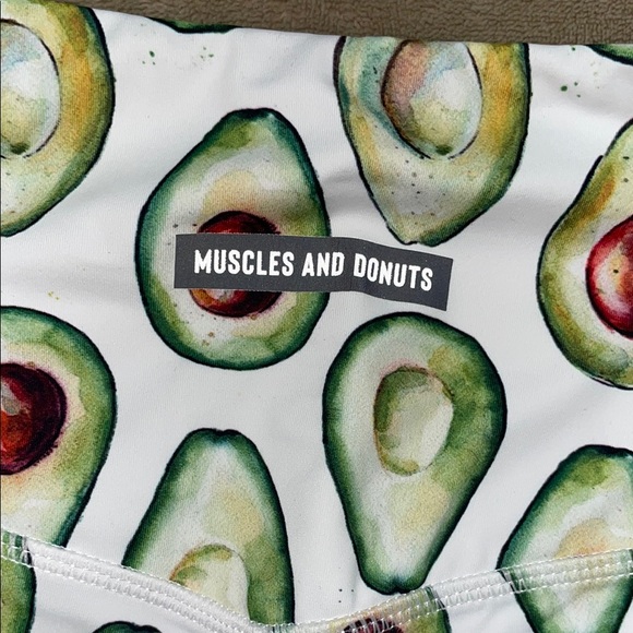 Avocado Print Women's Shorts - Picture 2 of 4